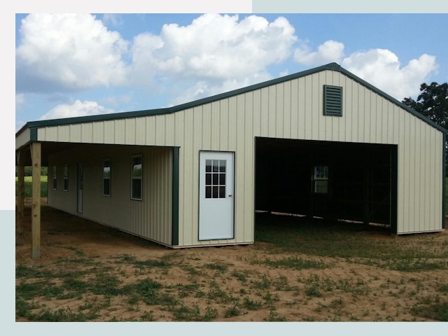 Строительство конюшен в Клине