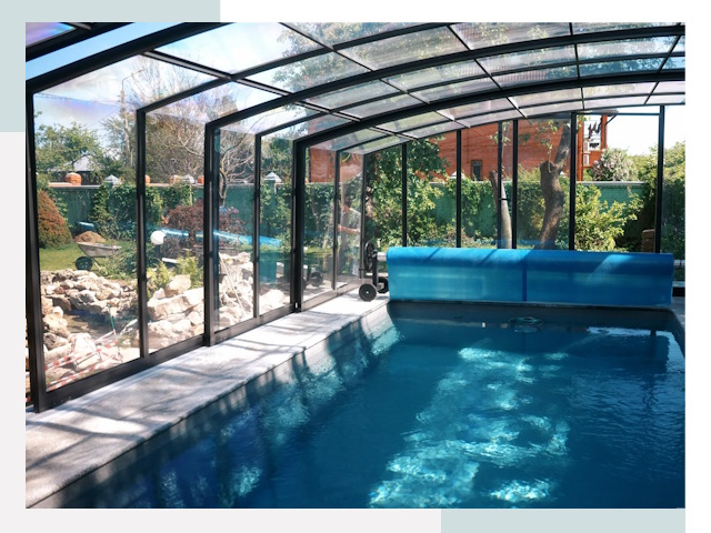 Строительство крытых бассейнов от СтальСтрой-Кли - цена от 615 руб.