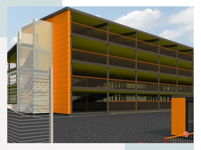 Многоуровневые паркинги в Клине