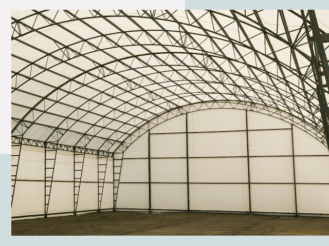 Арочные ангары от 615 руб. в Клин и Московская область