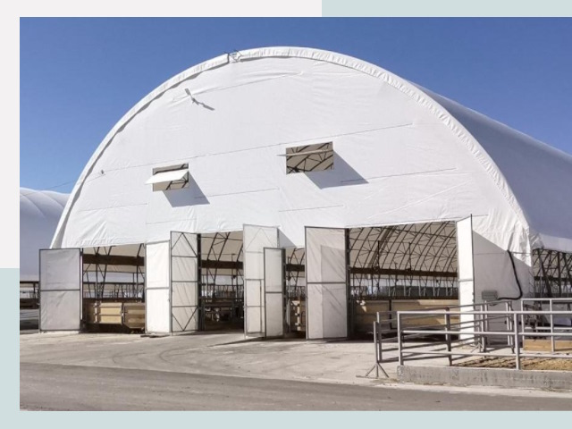 Тентовые ангары по цене 615 руб. в Клин