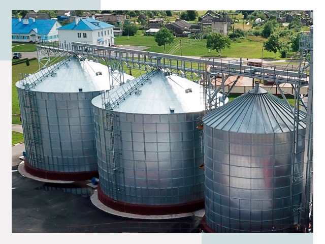 Металлические силосы в Клине