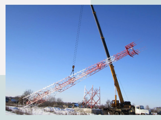 Строительство башен связи в Клине от 615 руб.