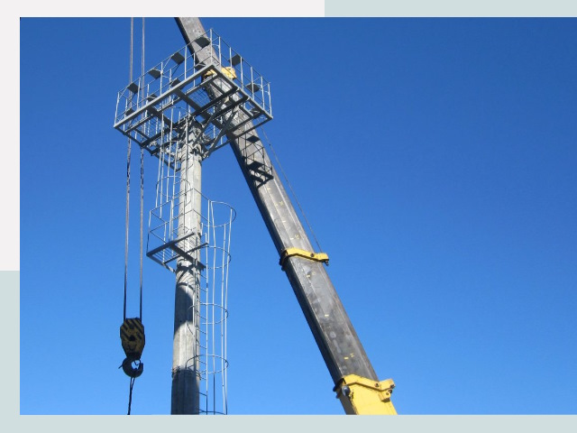 Монтаж осветительных мачт в Клин от 615 руб.