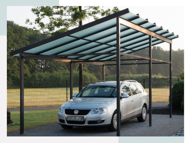 Навесы для автомобилей в Клине