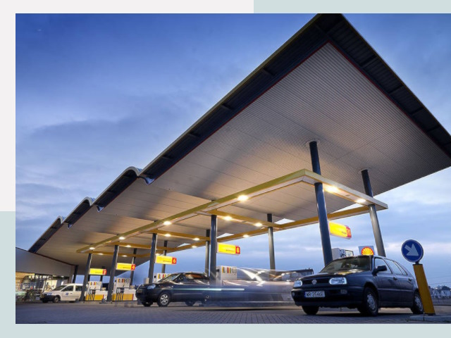 Навесы для АЗС в Клин от 615 руб. - Защита и комфорт