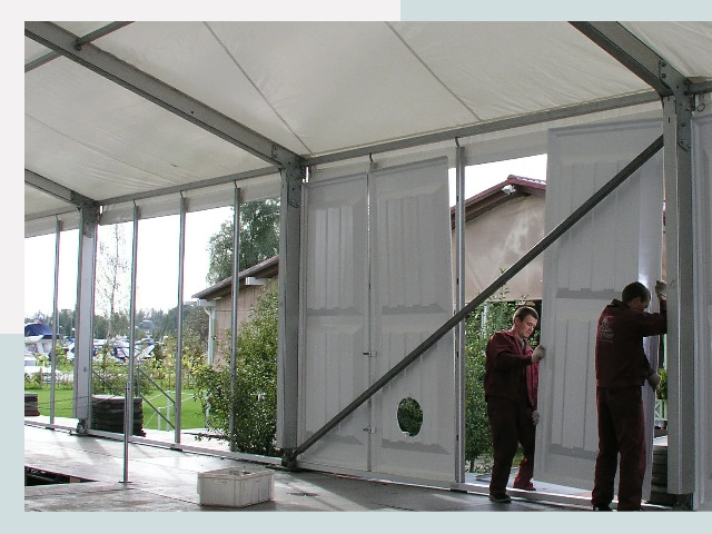 Быстро сборные шатры в Клин от 615 руб. за м²