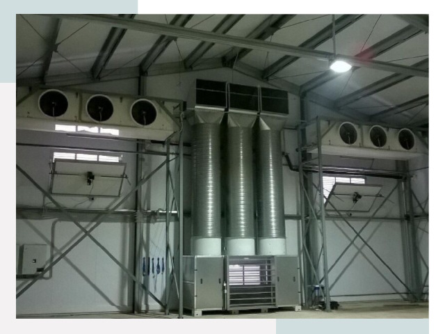 Инженерные системы для ангаров в Клине