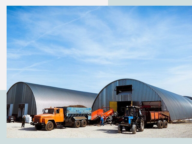 Ангары для спецтехники в Клине